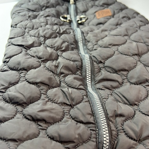 Friends Forever dark gray Dog Coat, large - Picture 4 of 6